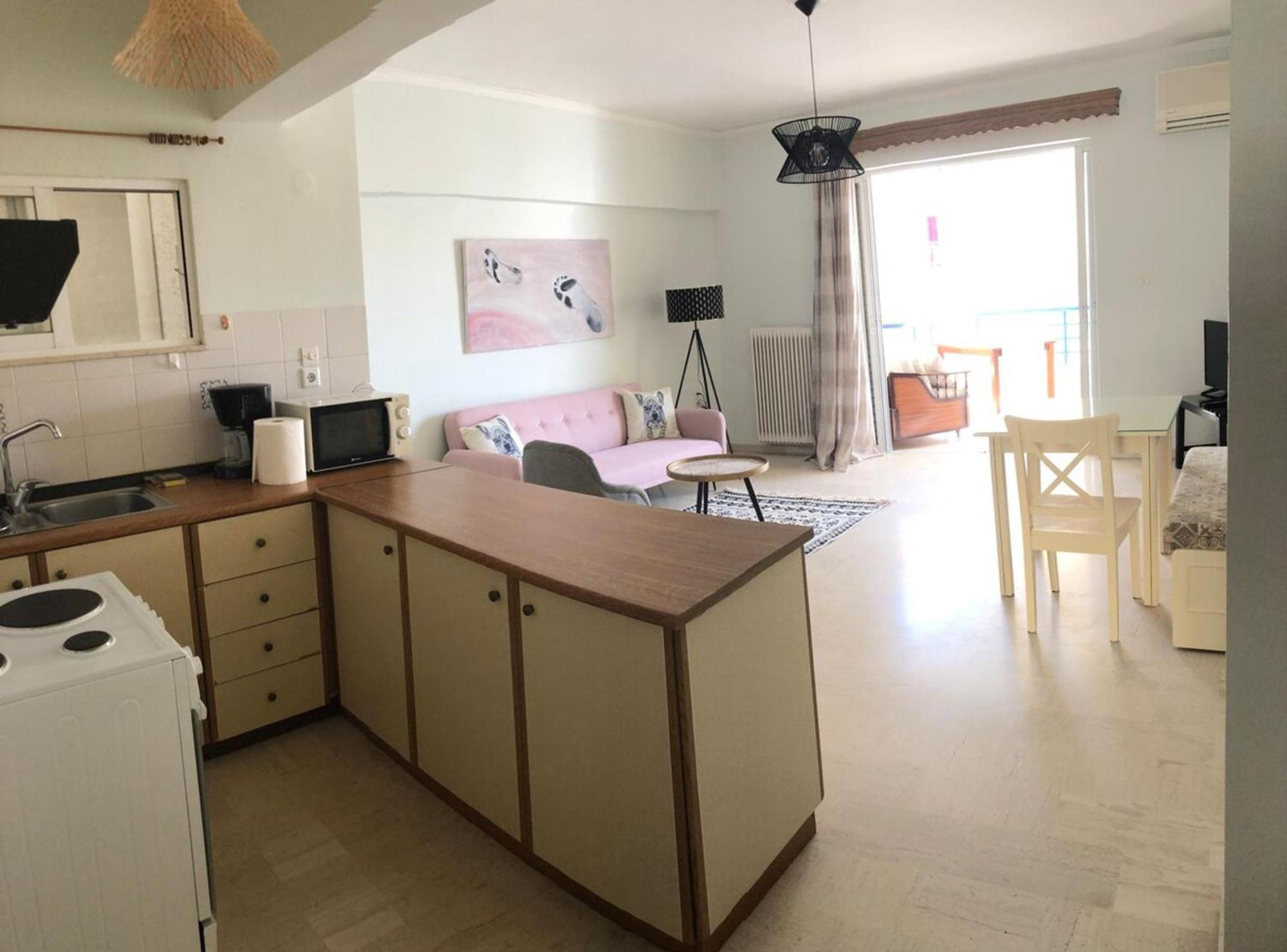 Kate Apartment, Across The Marina Ретимно Экстерьер фото